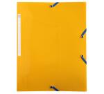 Folder 3Flap elast. PP A4 Bee Blue ass. - Assorted colours