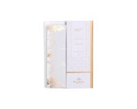 Set de correspondance Lalo de 5 enveloppes C6 (114x162mm) + 5 cartes doubles 107x152mm - Noël - Blanc