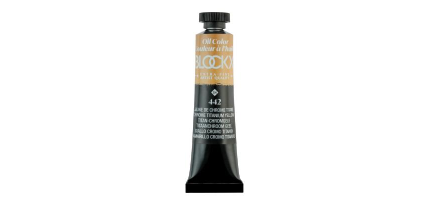 Ölfarbe, Chrom Tintangelb, Tube 20ml - Titanchromgelb