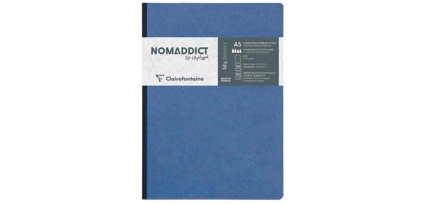 Carnet brochure Age Bag A5 192 pages DOT - Bleu