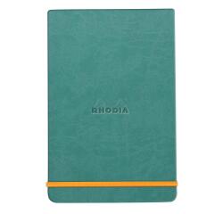 Rhodia Hardcover Webnotepad - A5 ? Lined - Aqua