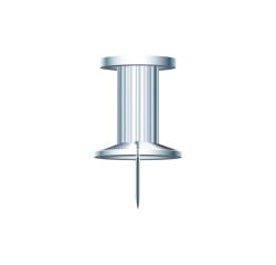 Doos met 25 prikbordspelden Push Pins - punthoogte 7mm - 10mm diameter