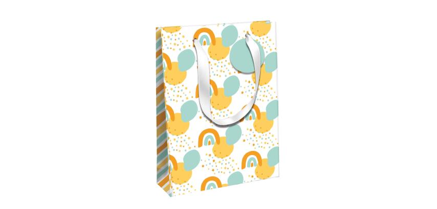 Welcome Back, sac large 26,5x14x33 cm - Arc-en-ciel
