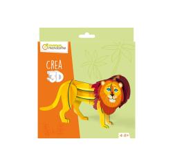 Crea 3D, Lion - Orange