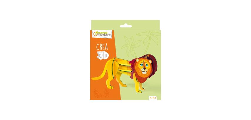 Crea 3D, Lion - Orange