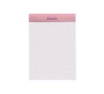 Bloc agrafé Rhodia Couleurs Rose N°13 A6 10,5x14,8 cm - Rose
