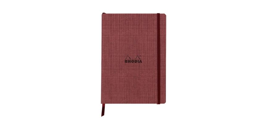 Rhodia collection ORANGE Botanique - carnet souple A5 ligné, 160 pages - Amaranthe