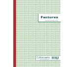 Manifold Factures avec mention TVA 29,7x21cm 50 feuillets tripli autocopiants