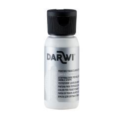 DARWI Mittel zur Erhöhung der Deckkraft der Stoffmalfarben, Flasche 50ml - Transparent