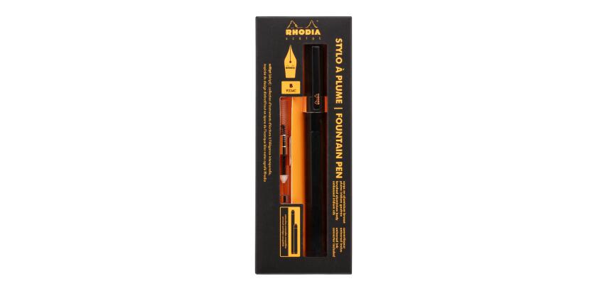 Rhodia scRipt stylo à plume B NOIR - Noir