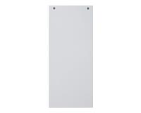 Paquet 100 fiches intercalaires horizontales unies perforées Forever - 105x240mm
