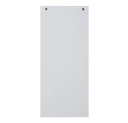 Paquet 100 fiches intercalaires horizontales unies perforées Forever - 105x240mm
