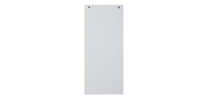 Paquet 100 fiches intercalaires horizontales unies perforées Forever - 105x240mm