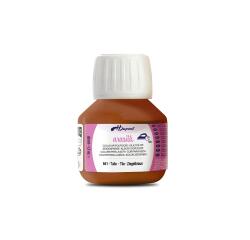 Arasilk 50ml, Seidenmalfarbe, Ziegelbraun - Tuile/Ziegelbraun