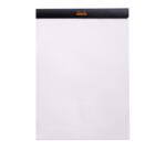 Bloc agrafé Rhodia N°18 21x29,7 cm 80 feuillets uni 80g - Noir