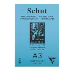 Petit Grain Aquarelle bloc collé 30F A3 250g
