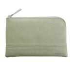 Rhodiarama etui met rits in kunstleer - maat S - 11x17 cm - Celadon