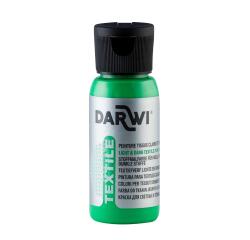 DARWI Stoffmalfarbe, Flasche 50ml, Wiesengrün - Wiesengrün|