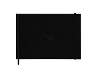 Rhodia Touch Watercolor Book, papier 100% coton grain satiné 300g - A4 paysage, 40 pages - Noir