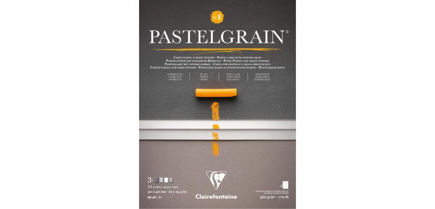 PastelGrain bloc collé n°1 12F 30x40cm 360g