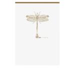 Bloc entoilé en-tête Flying Spirit White A5 140 pages détachables ligné motifs assortis papier ivoire 90g - Blanc