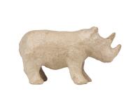 Rhinocéros 13x5x7cm - Kraft