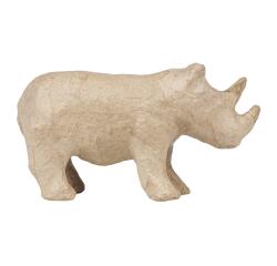 Rhinocéros 13x5x7cm - Kraft