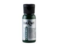 DARWI 50 ml fles koude keramiek verf, flessengroen - Flesgroen