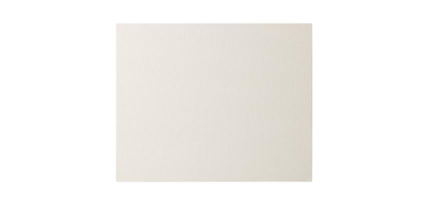 Weiße Malpappe, 41x33 cm, 3mm, Typ 6F - Weiß