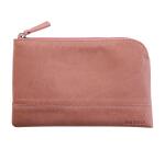 Rhodiarama etui met rits in kunstleer - maat S - 11x17 cm - Bois de rose