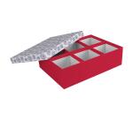 Moulin Rouge, Rectangular box with removable compartments 29x21x8,5 cm