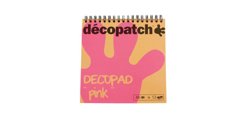 Bloc color Decopad rose - Rose