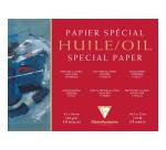 Papier Huile bloc collé 4 côtés 15F 42x56cm 240g