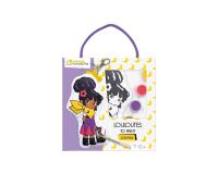 Louloute to paint, Louna - Purple