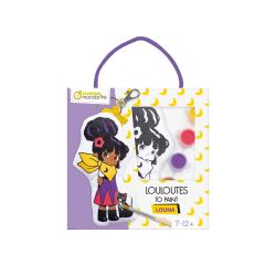 Louloute à peindre, Louna - Violet