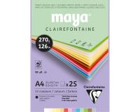 Maya bloc collé 25F A4 270g
