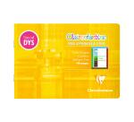 Clairefontaine Special Dys Writing Notebook - A6 Landscape - 48 Pages - 7mm Spacing - Assortment