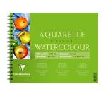 Clairefontaine Etival Watercolour Spiral Album - 24 x 30cm - 12 Sheets - 300gsm - Rough Grain