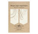 Tulip paper, Set of 2 magnetic bookmarks 10,5x15,5cm