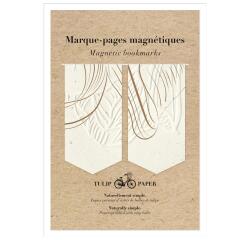 Tulip paper, Set de 2 marque-pages magnétiques 10,5x15,5cm