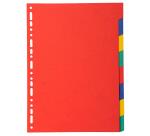 Dividers 8 Pt Recycled Card brights - Bright colours assorted