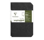 Set de 2 carnets piqués Age Bag 9x14 96 pages uni - Noir