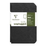 Set de 2 carnets piqués Age Bag 9x14 96 pages uni - Noir