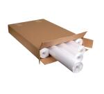 Rotolo di carta per lavagna Premium - 50 fogli offset 60 gr microperforati - Bianco