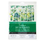 Delta Series, 12 Bogen 20,3x25,3cm 270g, Skizzenpapier Mixed Media - Elfenbein