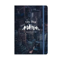TRAVELER'S NOTEBOOK, Carnet de 112 pages au format 12x17,5cm - City break