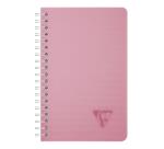 Carnet reliure intégrale Linicolor ESSENCE 11x17 cm 100 pages petits carreaux couverture plastique polypropyène rainuré - Assortis
