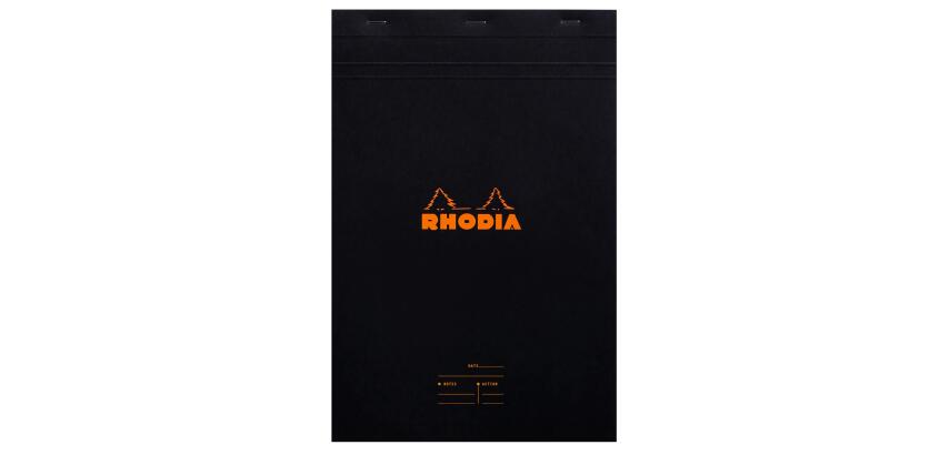 Bloc agrafé Meeting N°19 A4+ 80 feuilles 80 g. - Noir