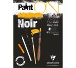 Paint'ON Noir bloc collé 20F A2 250g