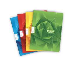 Cahier piqué 7000 17x22 cm 60 pages grands carreaux 70 g - Assortis